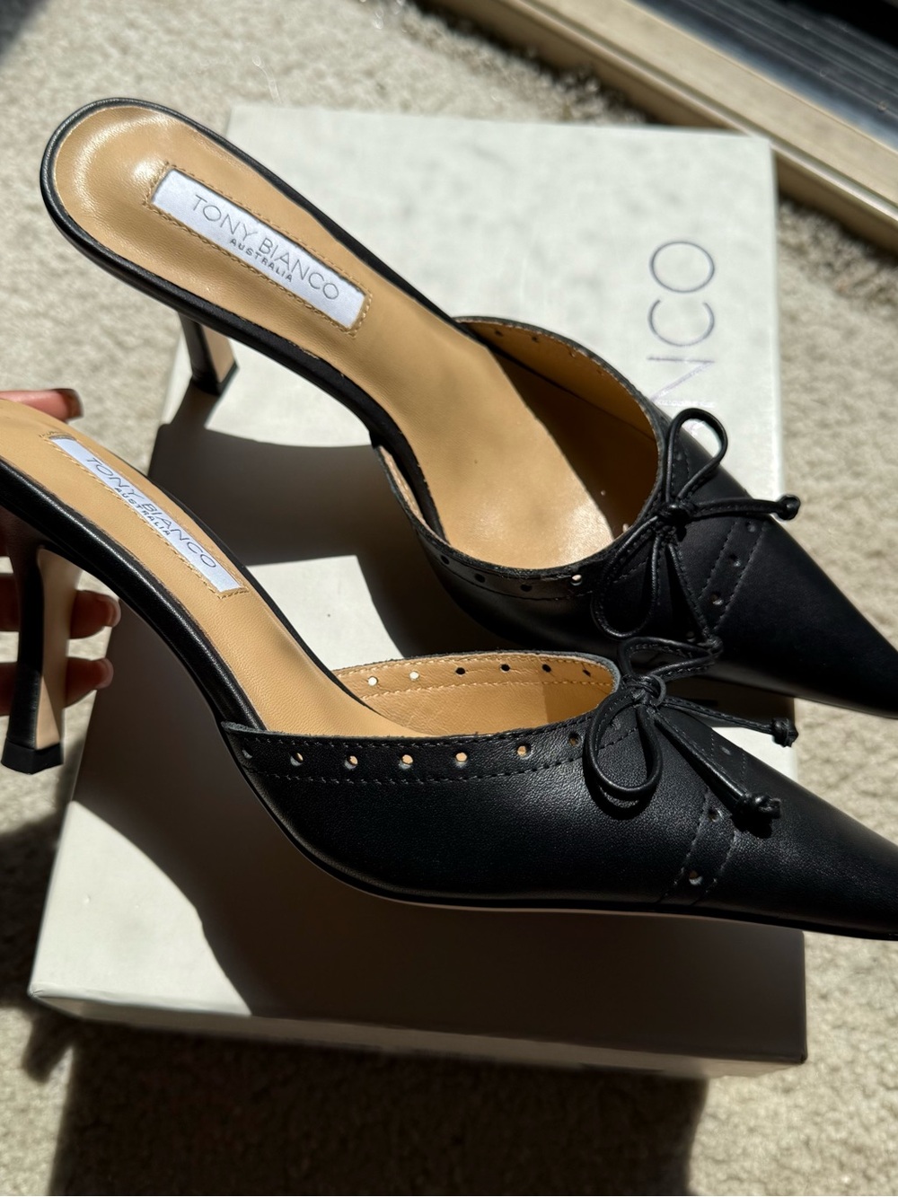 Tony Bianco Scooter Mules